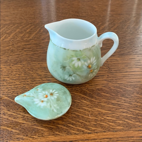 Vintage Floral And Hand Painted Small Pitcher - Picture 3 of 7